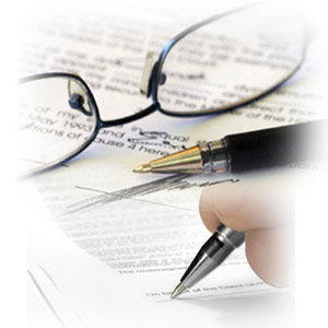 Signing a Business License